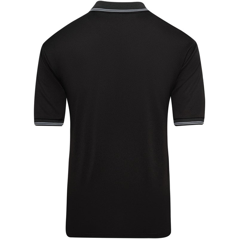 Murray Sporting Goods Short Sleeve Polo Baseball and Softball Umpire Shirt - Sized for Chest Protector (Black, Medium) - Image 3